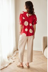 Peruzzi Peruzzi - S26183 - POLKA DOT COTTON TOP