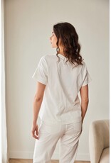 Peruzzi Peruzzi - S26185 - METALLIC FRONT TSHIRT