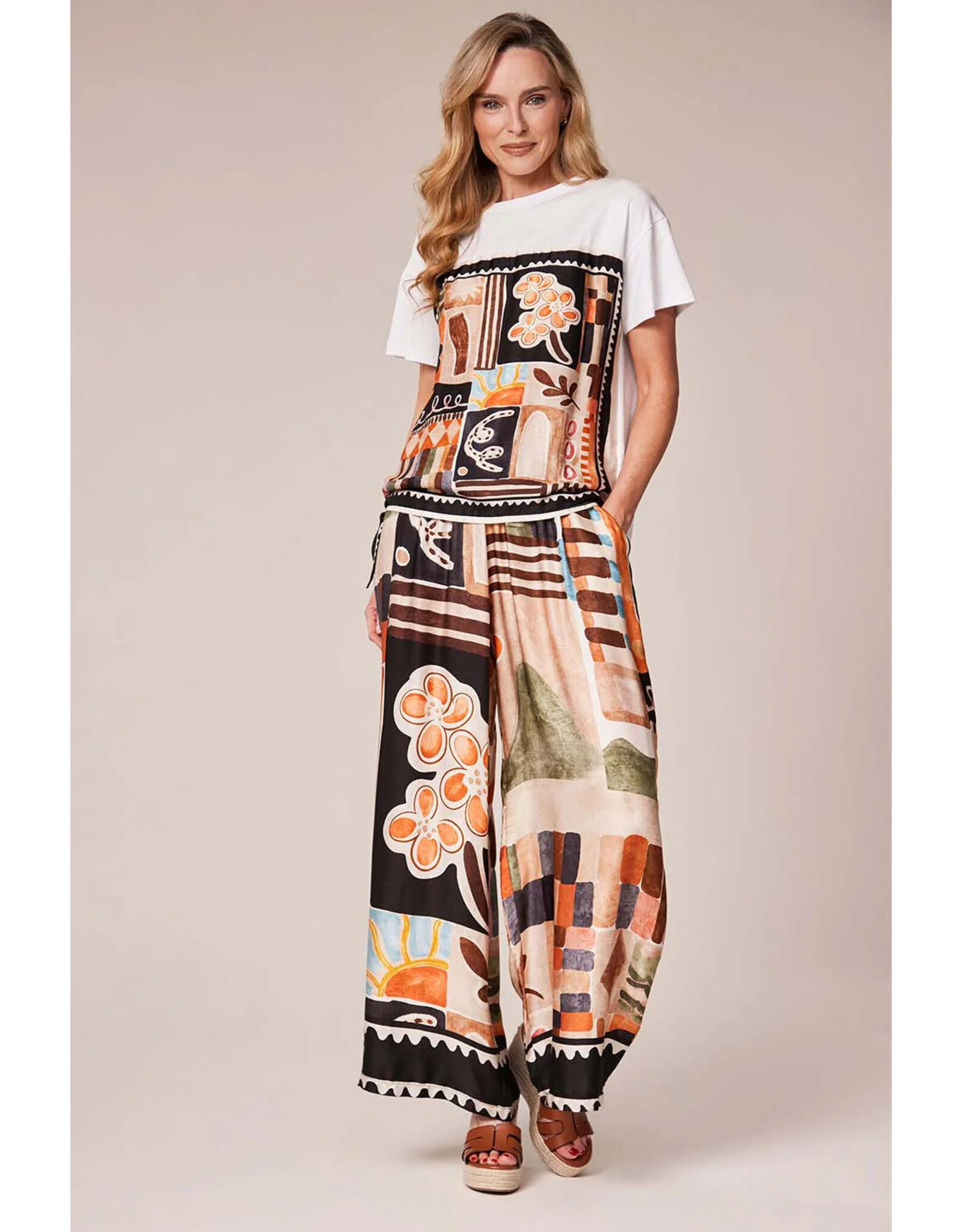 d.e.c.k 6655 - d.e.c.k - Print Pallazo Abstract Print