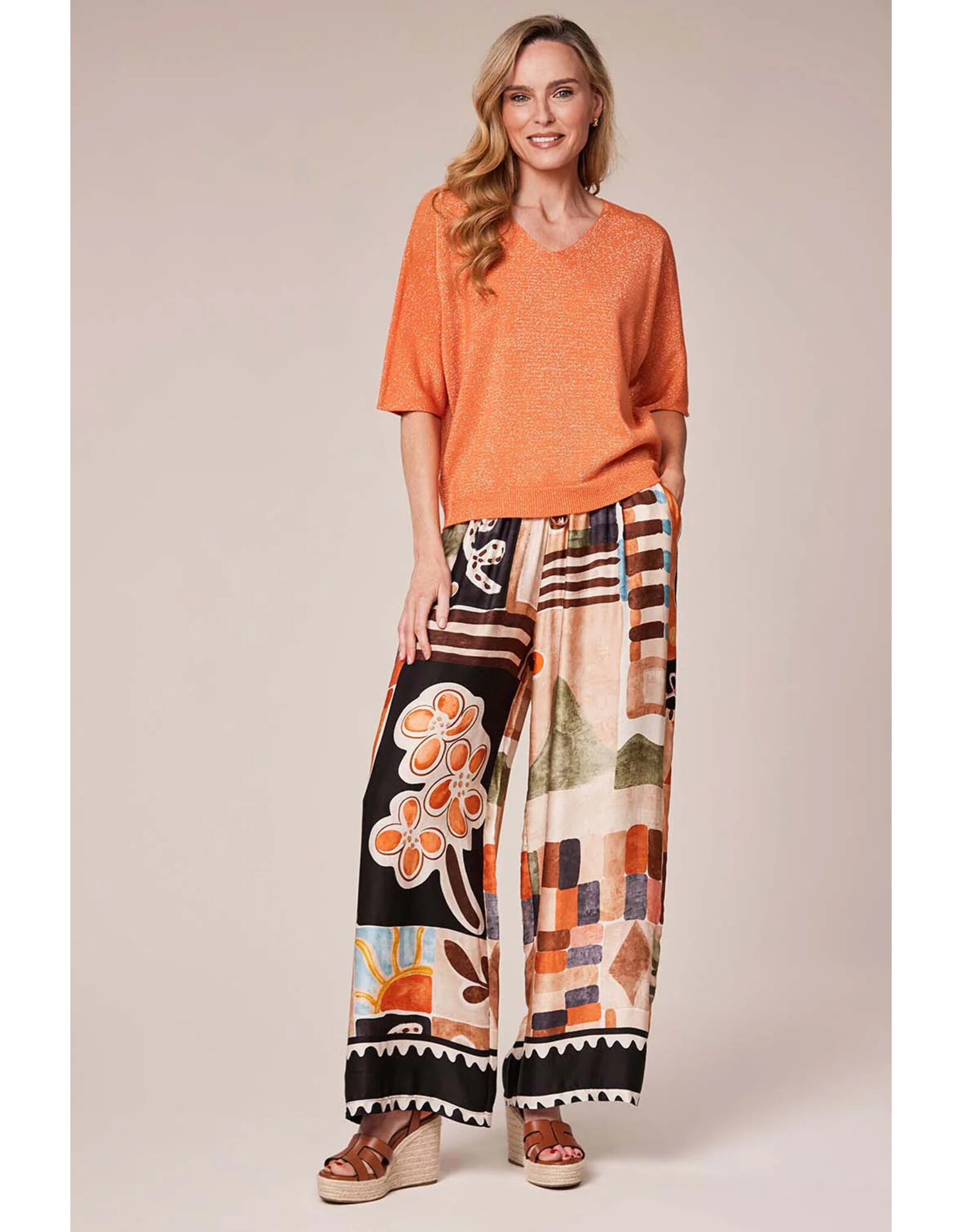 d.e.c.k 6655 - d.e.c.k - Print Pallazo Abstract Print