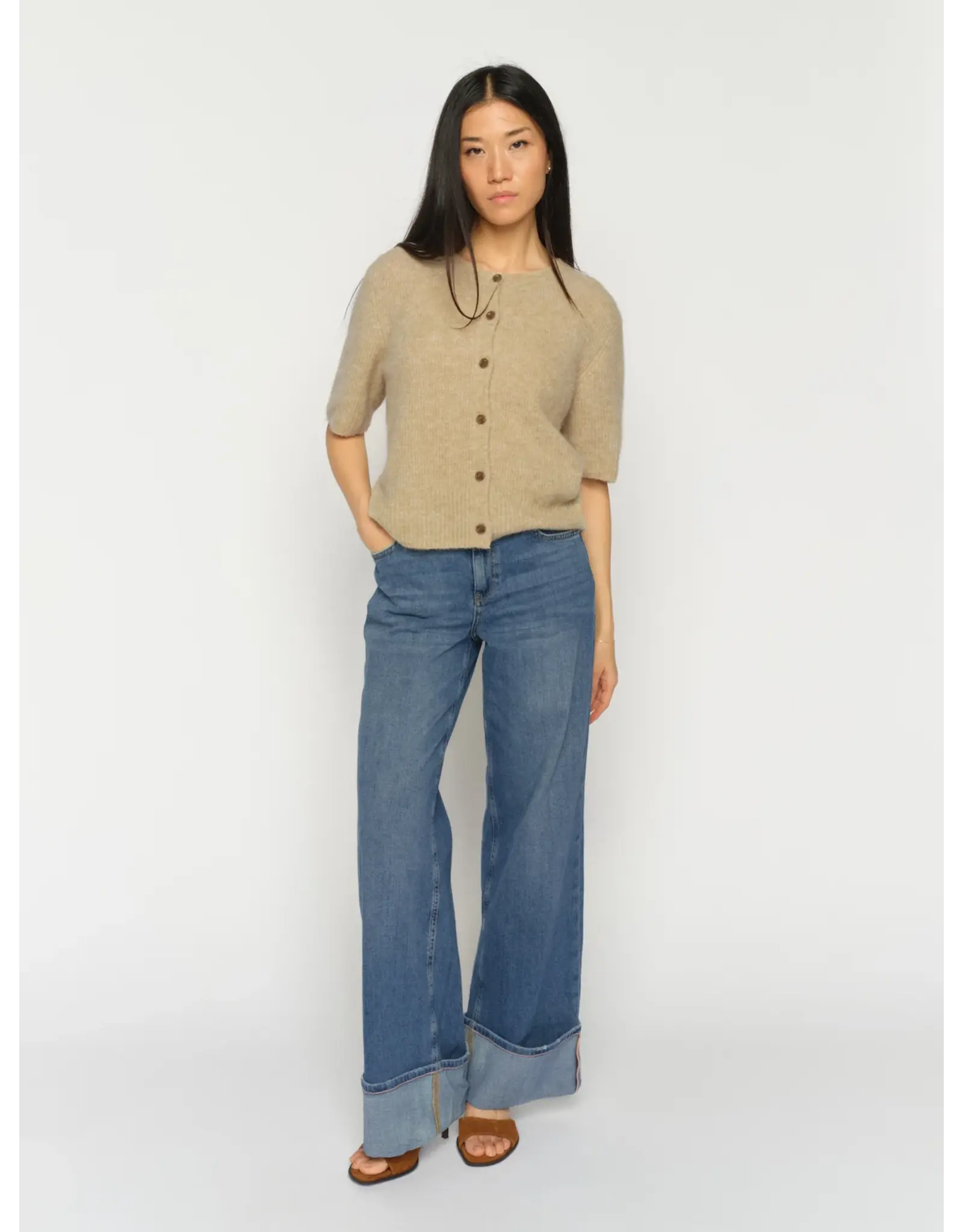 Mos Mosh Mos Mosh 178360 - Dara Turn-up Jeans