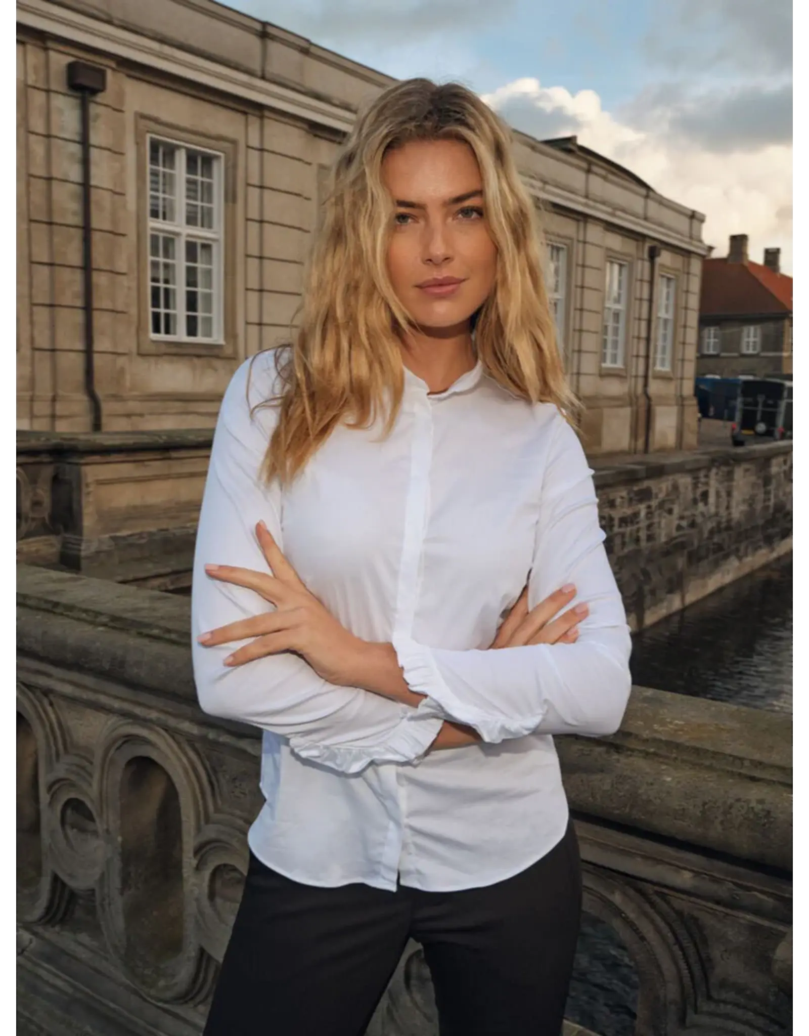 Mos Mosh Mos Mosh - 131731- Mattie Sustainable Shirt