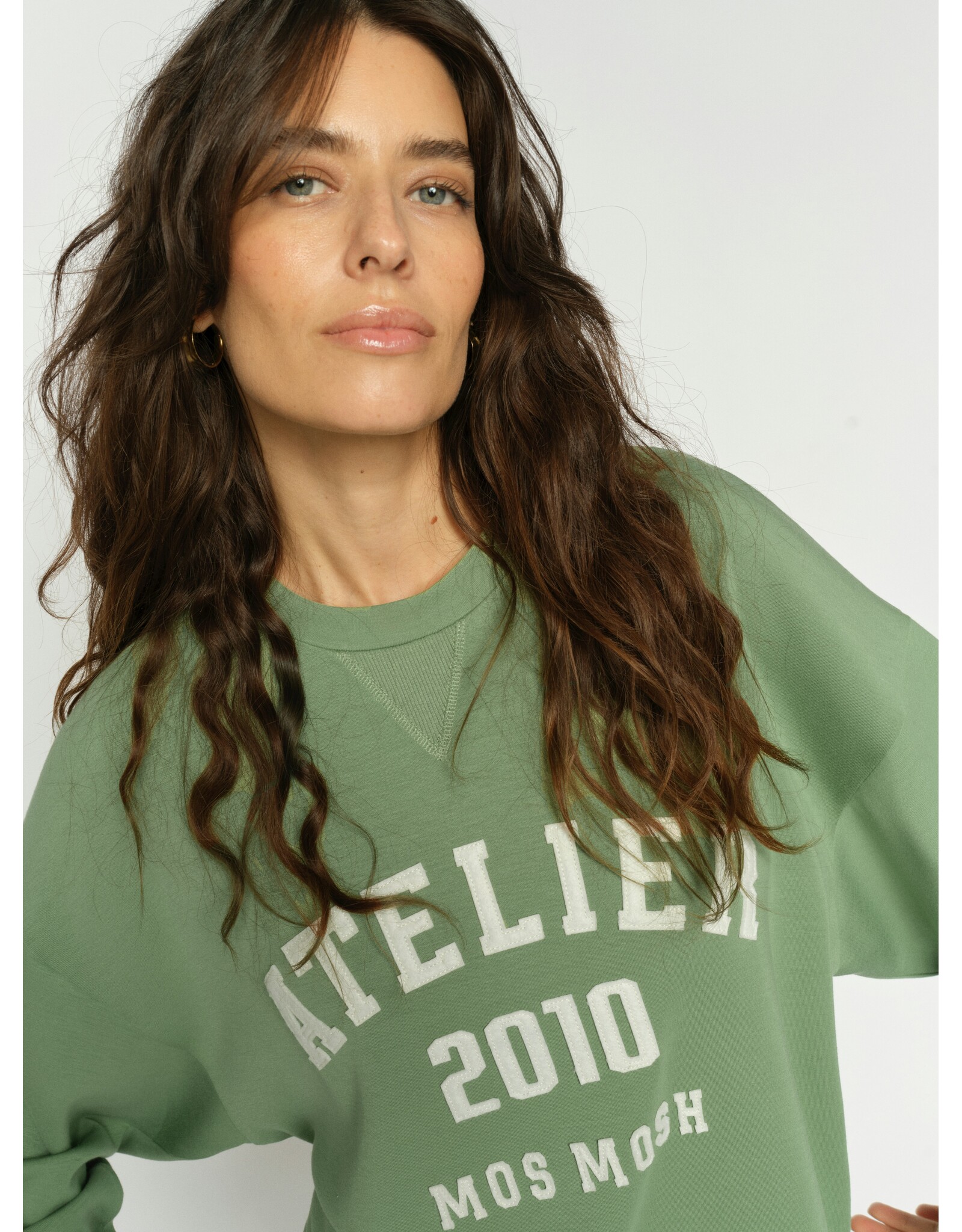 Mos Mosh Mos Mosh 177510 - Nima O-LS Sweatshirt