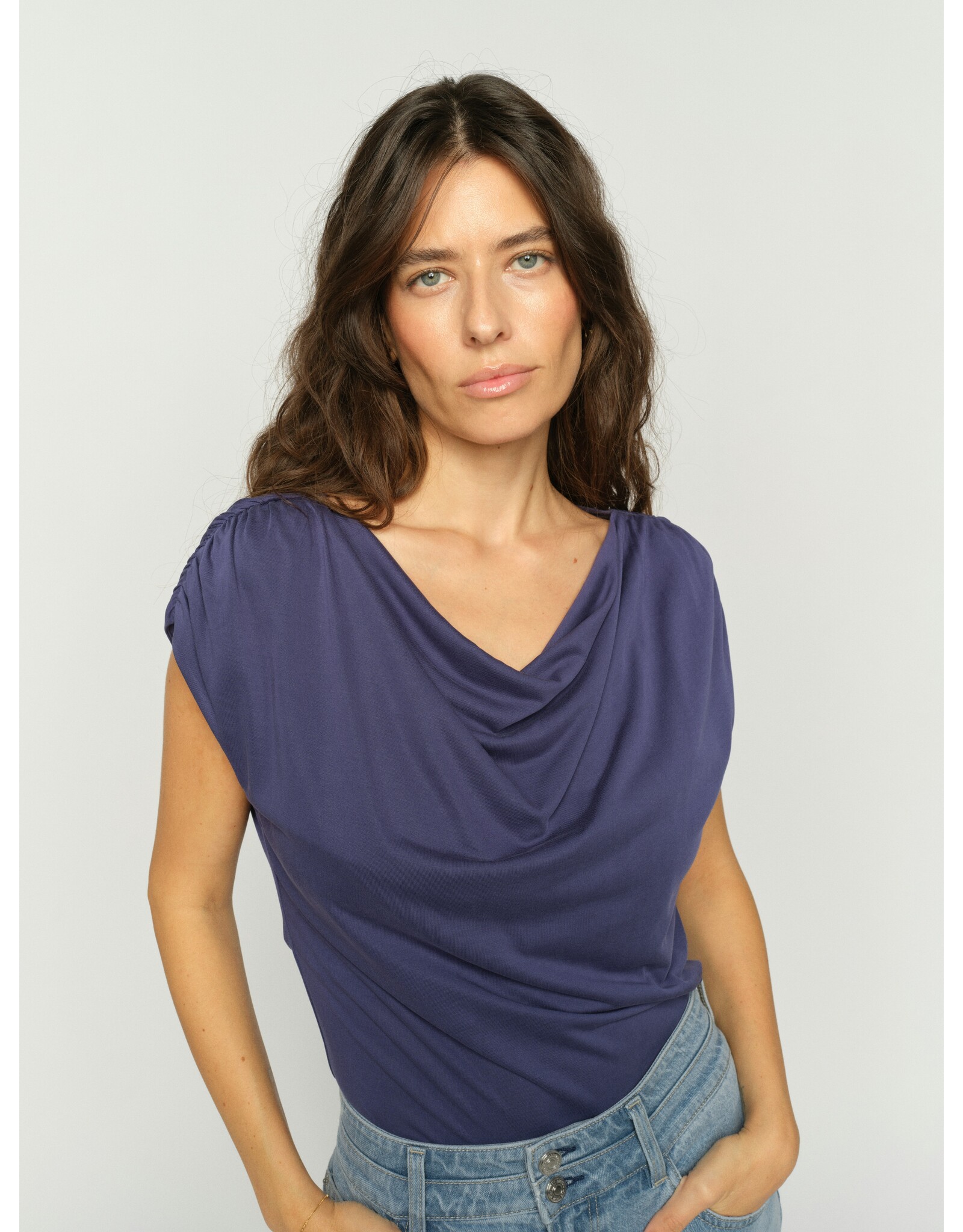 Mos Mosh Mos Mosh 177470 - Shima Solid Sleeveless Tee