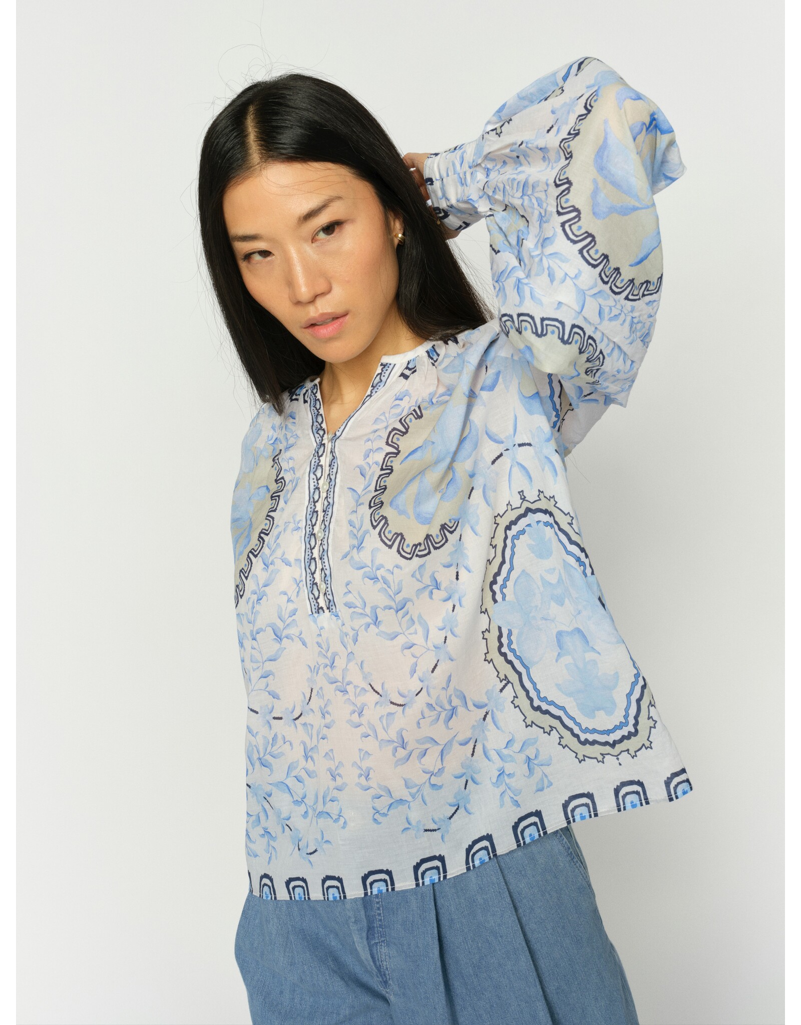 Mos Mosh Wylde Orchid Blouse