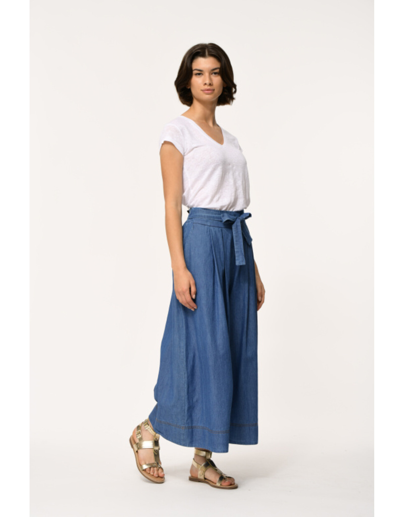 La Fee Maraboutee DACTUS - Trouser Wide Leg