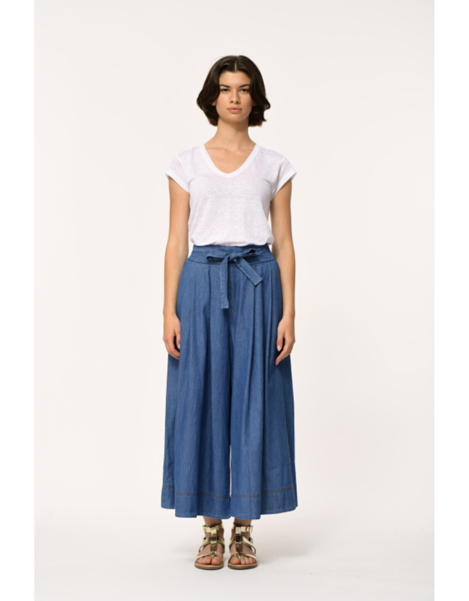La Fee Maraboutee DACTUS - Trouser Wide Leg