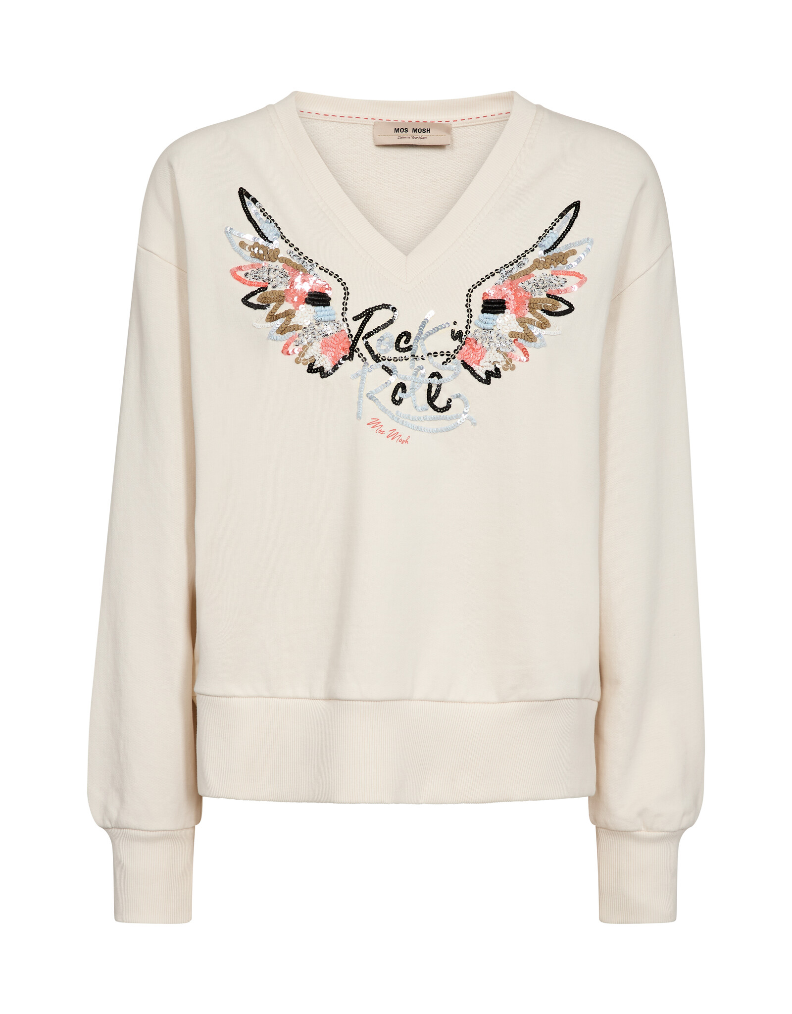 Mos Mosh Cosette V-LS Spring Sweatshirt