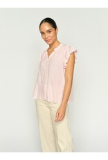 Mos Mosh Tea Linen Blouse