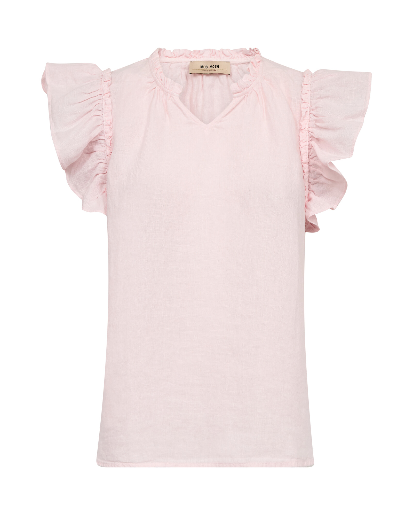 Mos Mosh Tea Linen Blouse