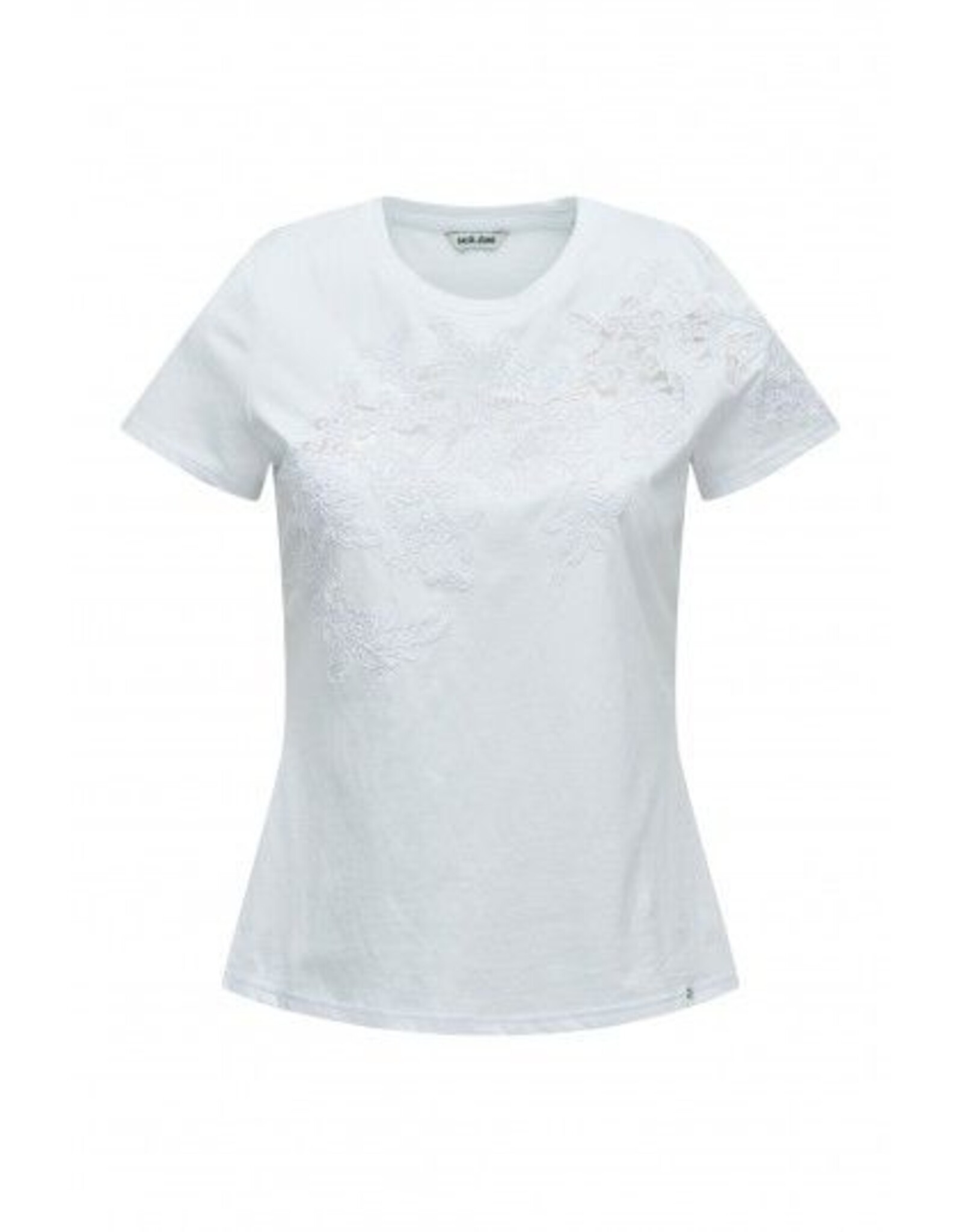 Salsa Jeans LACE FLOWERS EMBROIDERY T-SHIRT