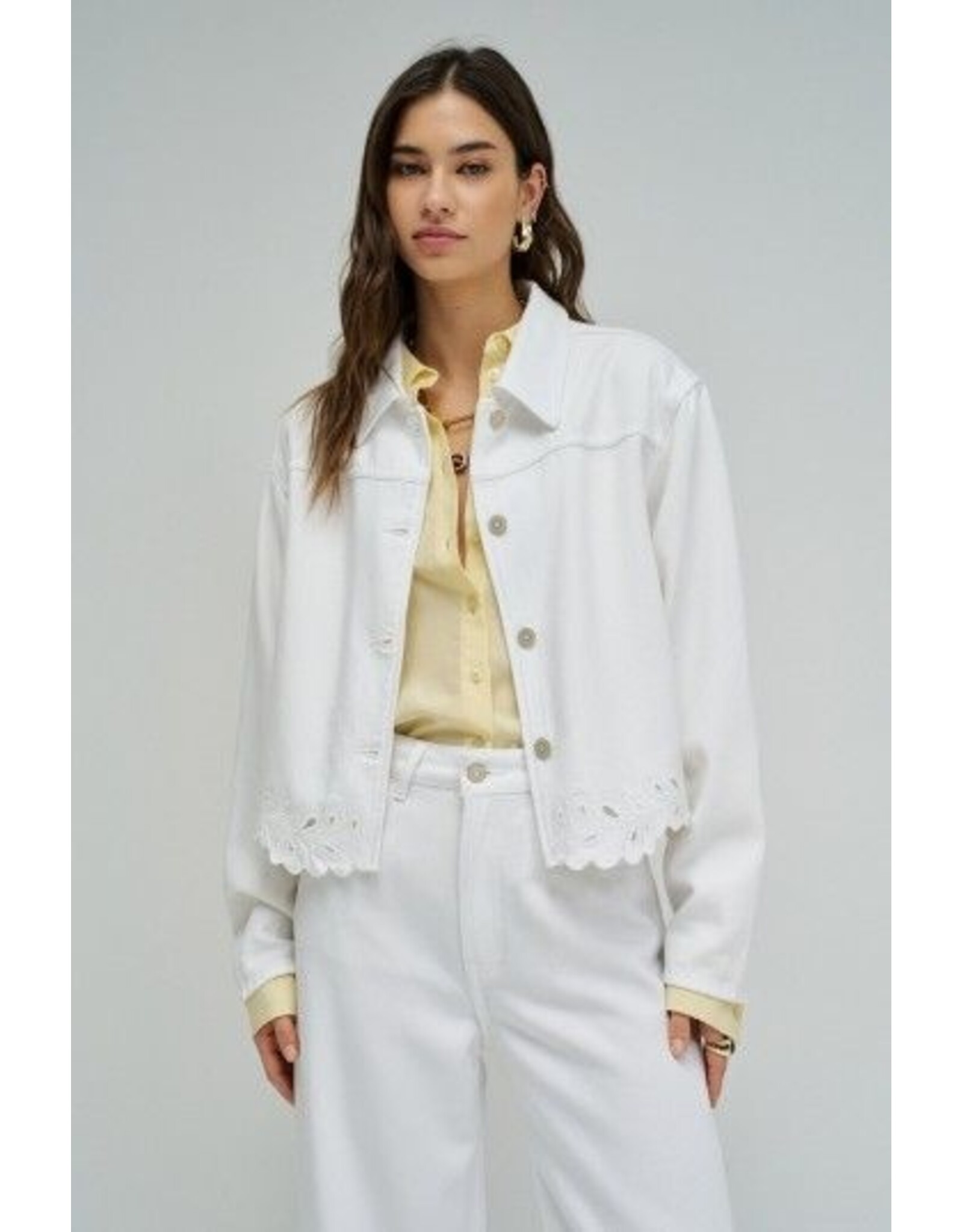 Salsa Jeans DENIM JACKET W/ EMBROYDERY