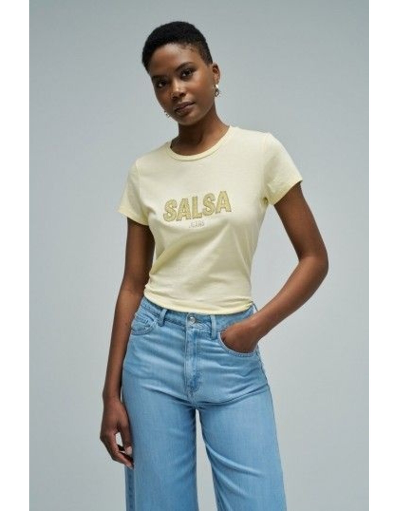 Salsa Jeans Logo T Shirt