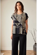 Peruzzi Geo Print Top