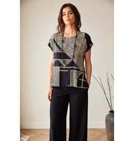 Peruzzi Geo Print Top