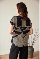 Peruzzi Geo Print Top