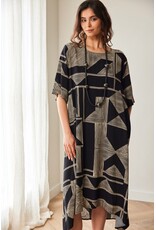 Peruzzi Geo Print Dress