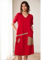 Peruzzi Oval Cut Out Dress