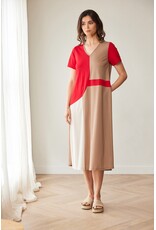 Peruzzi Colour Block Dress