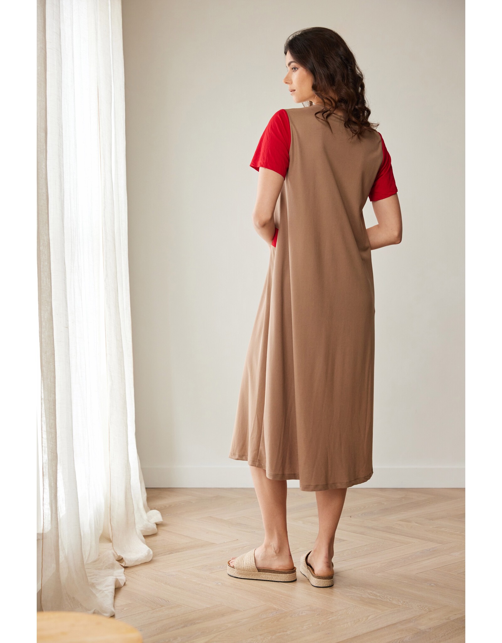 Peruzzi Colour Block Dress