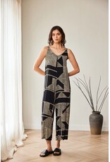 Peruzzi Geo Print Jump Suit