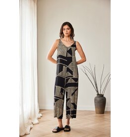 Peruzzi Geo Print Jump Suit
