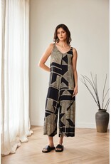 Peruzzi Geo Print Jump Suit