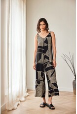 Peruzzi Geo Print Jump Suit