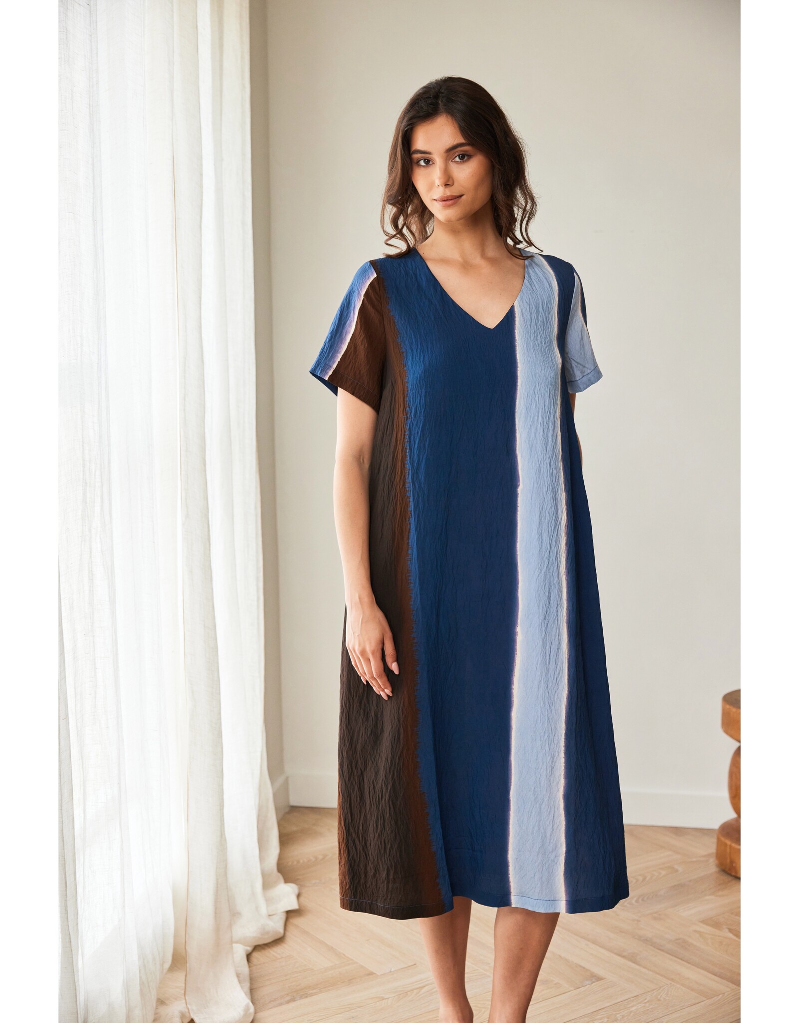 Peruzzi Multi Stripe Dress