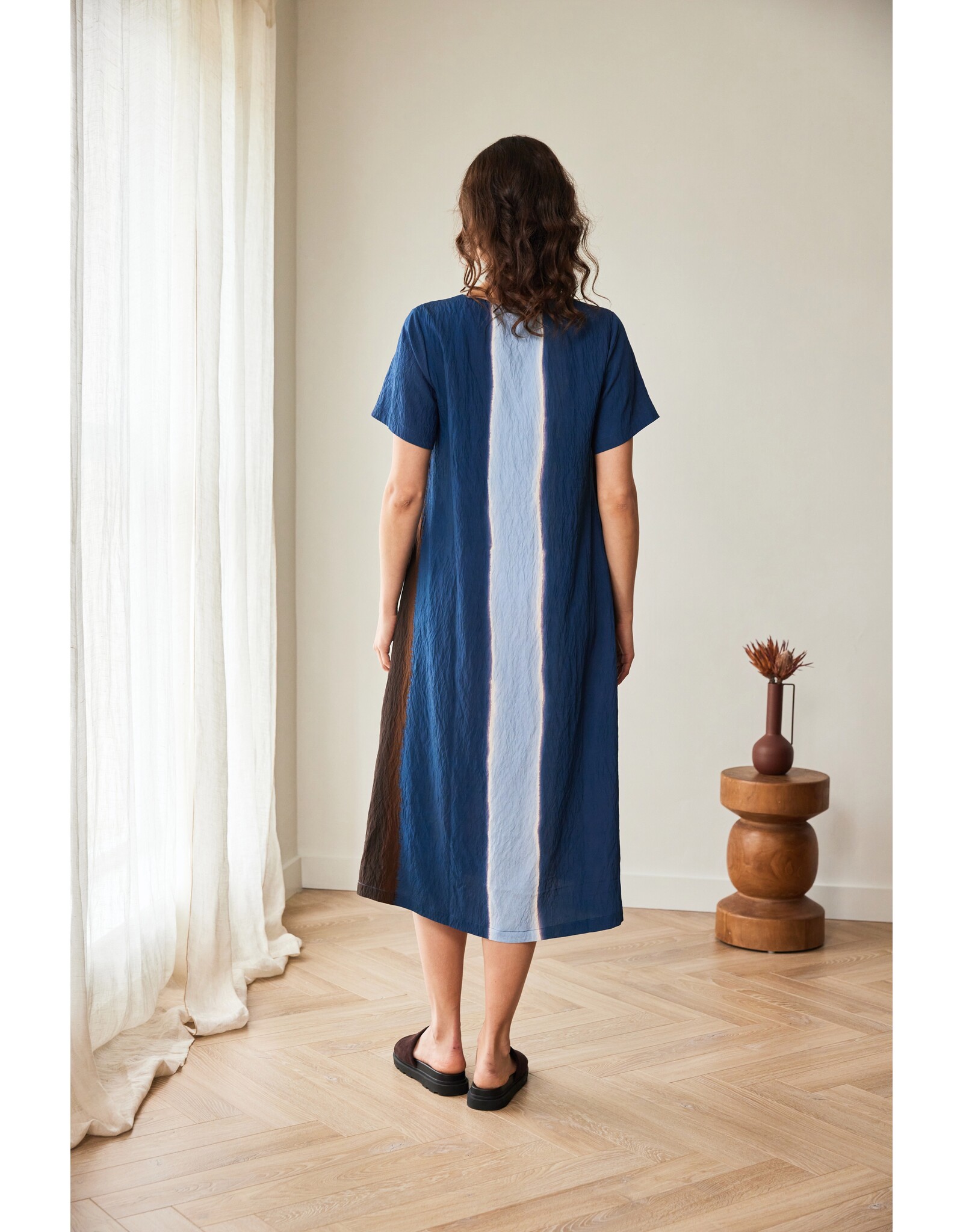 Peruzzi Multi Stripe Dress