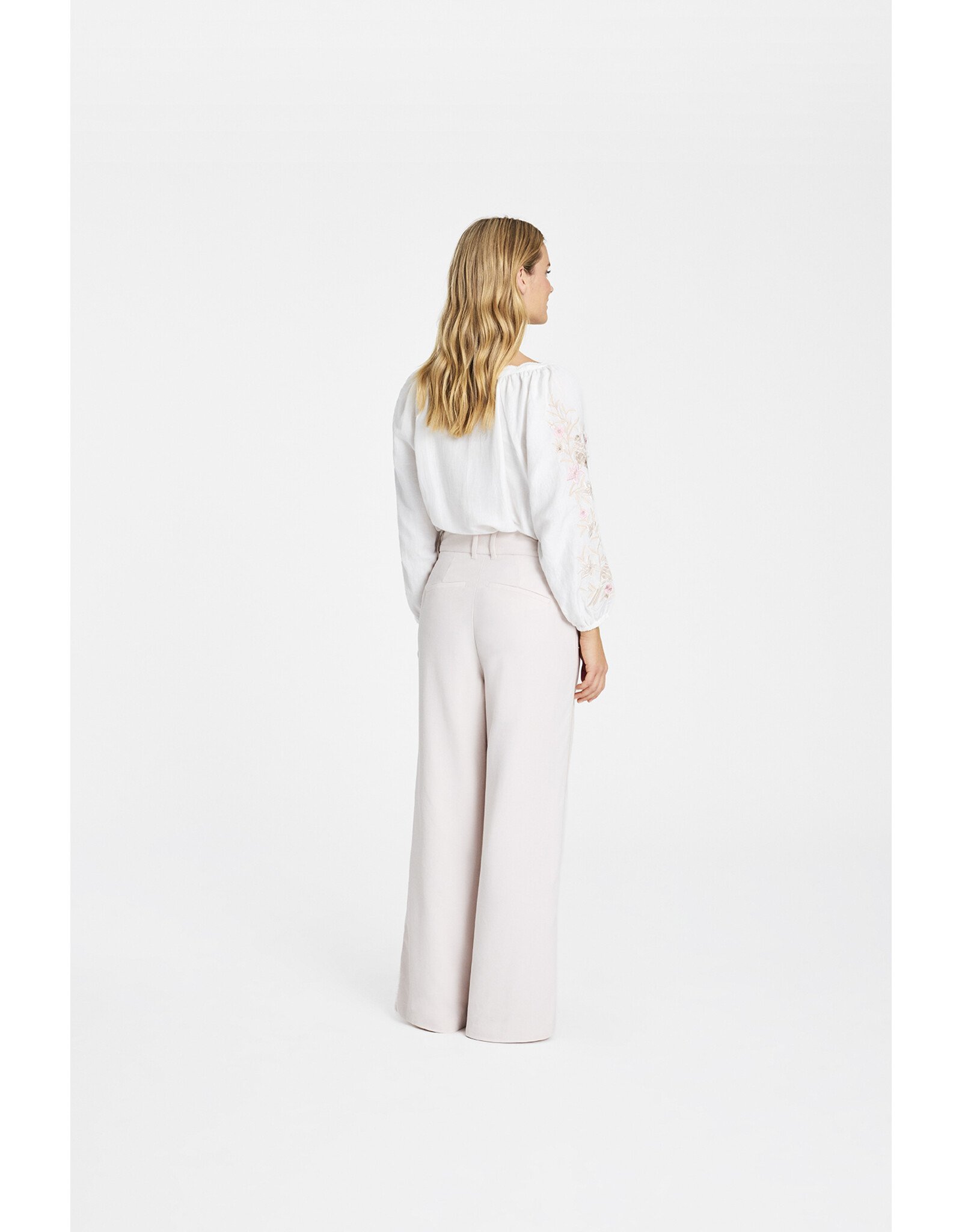 Gustav Denmark Macy, high waist wide leg trouser