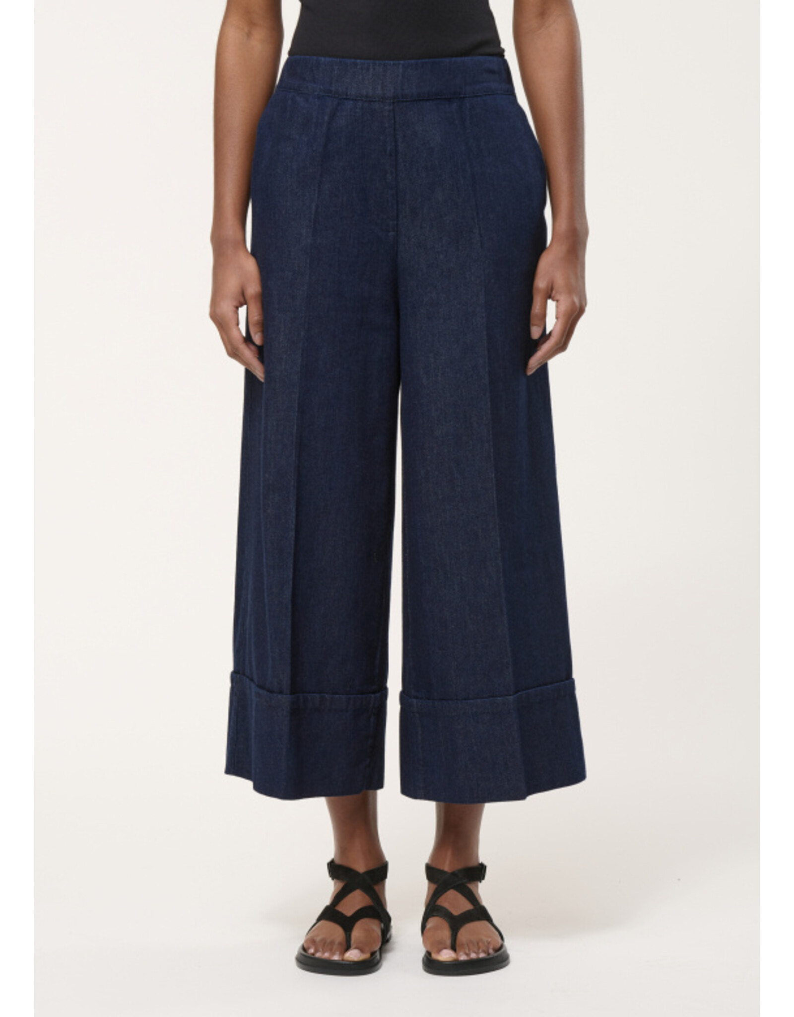 Humility SOPHIO-Denim Wide Leg Trousers