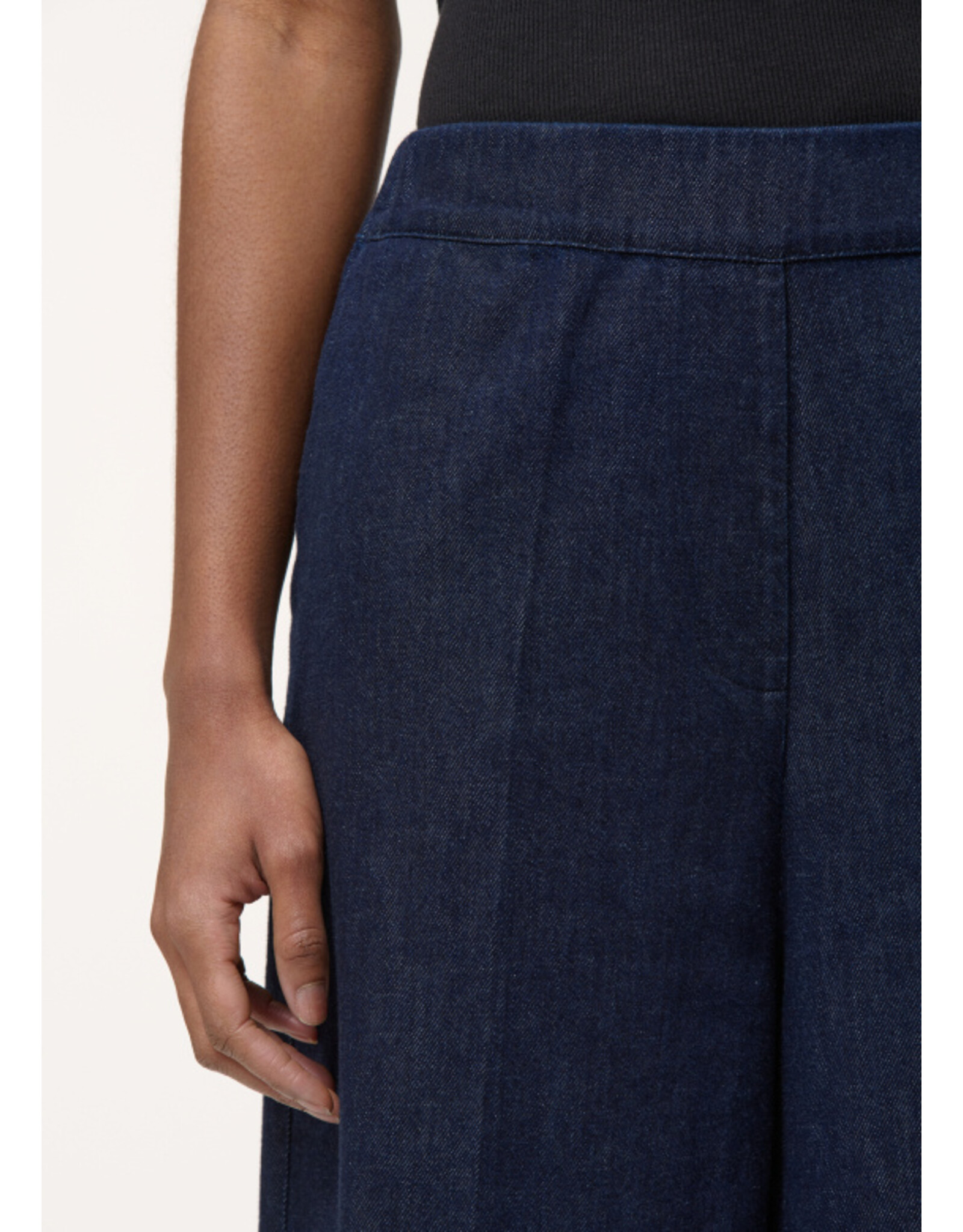 Humility SOPHIO-Denim Wide Leg Trousers