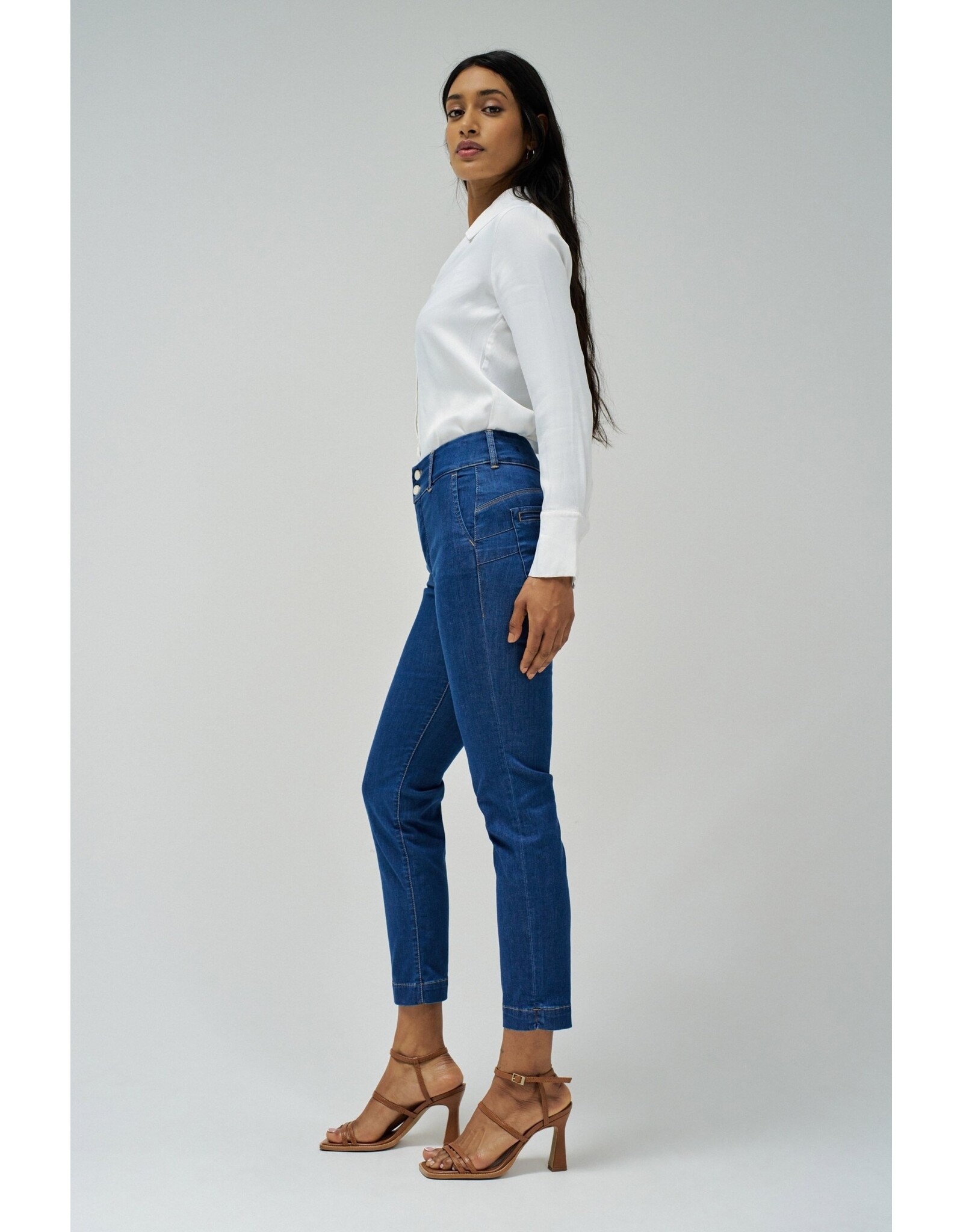 Salsa Jeans SECRET CHINO PUSH IN CROPPED SLIM