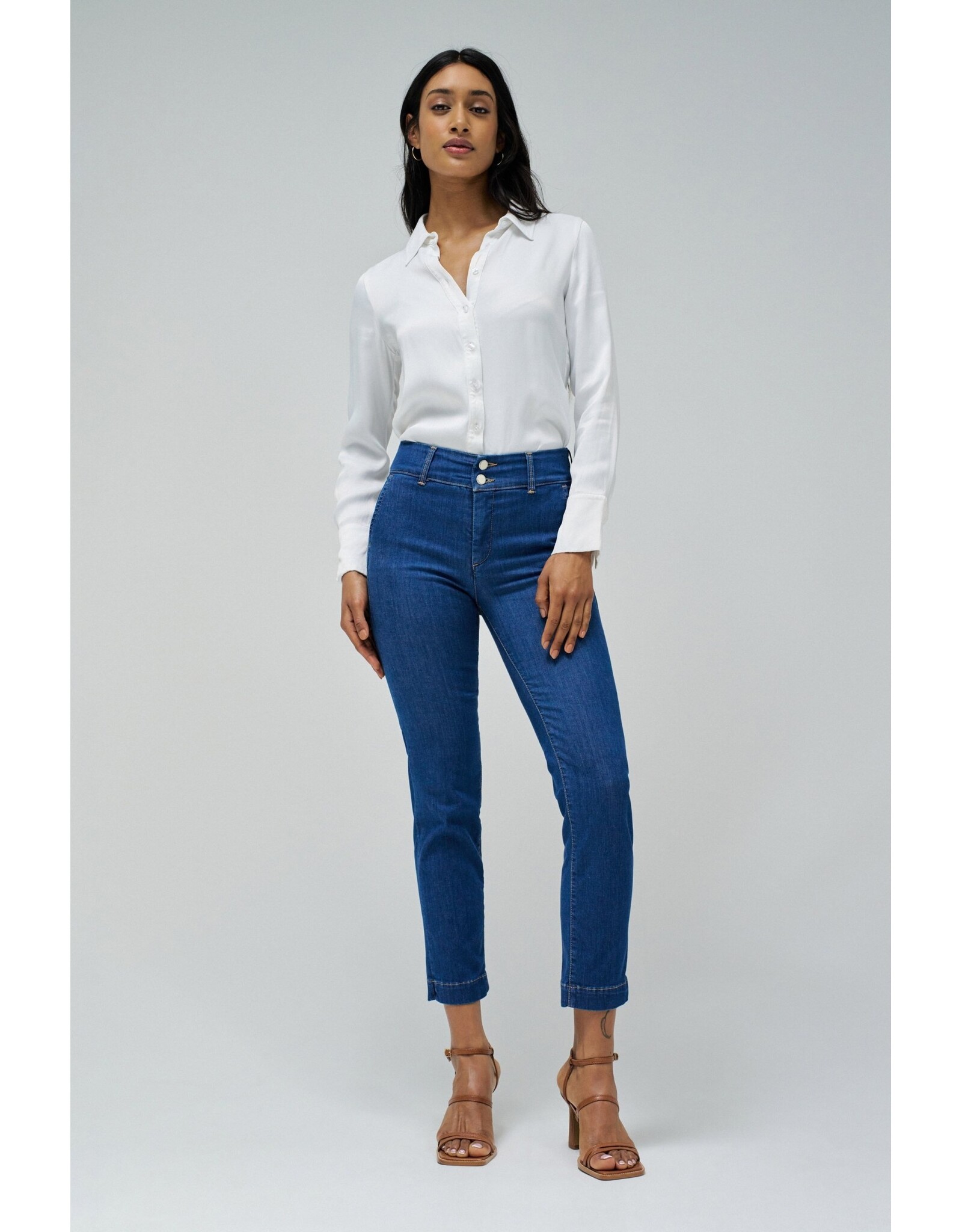 Salsa Jeans SECRET CHINO PUSH IN CROPPED SLIM