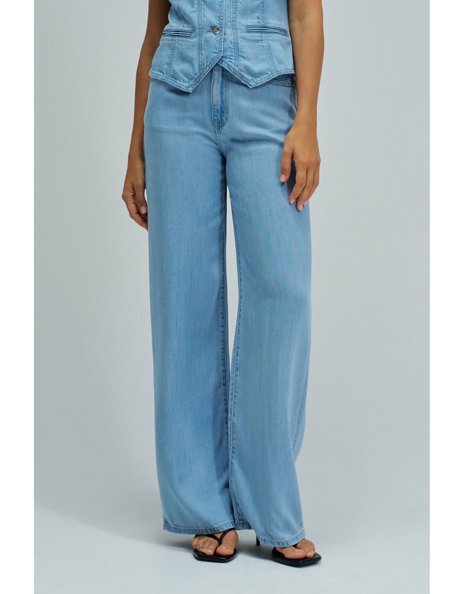 Salsa Jeans JEANS WIDE LEG LIGHT DENIM