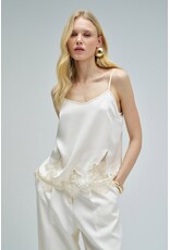 Salsa Jeans STRAP TOP WITH ADJUSTER AND LACE DETAIL
