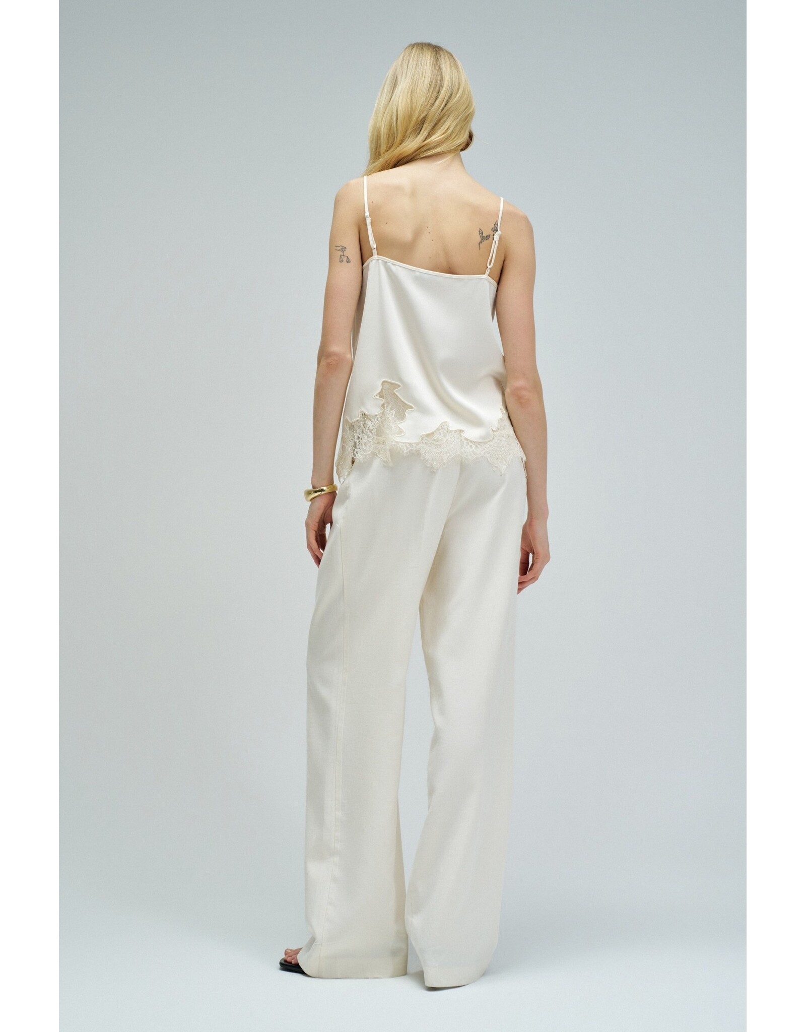 Salsa Jeans STRAP TOP WITH ADJUSTER AND LACE DETAIL