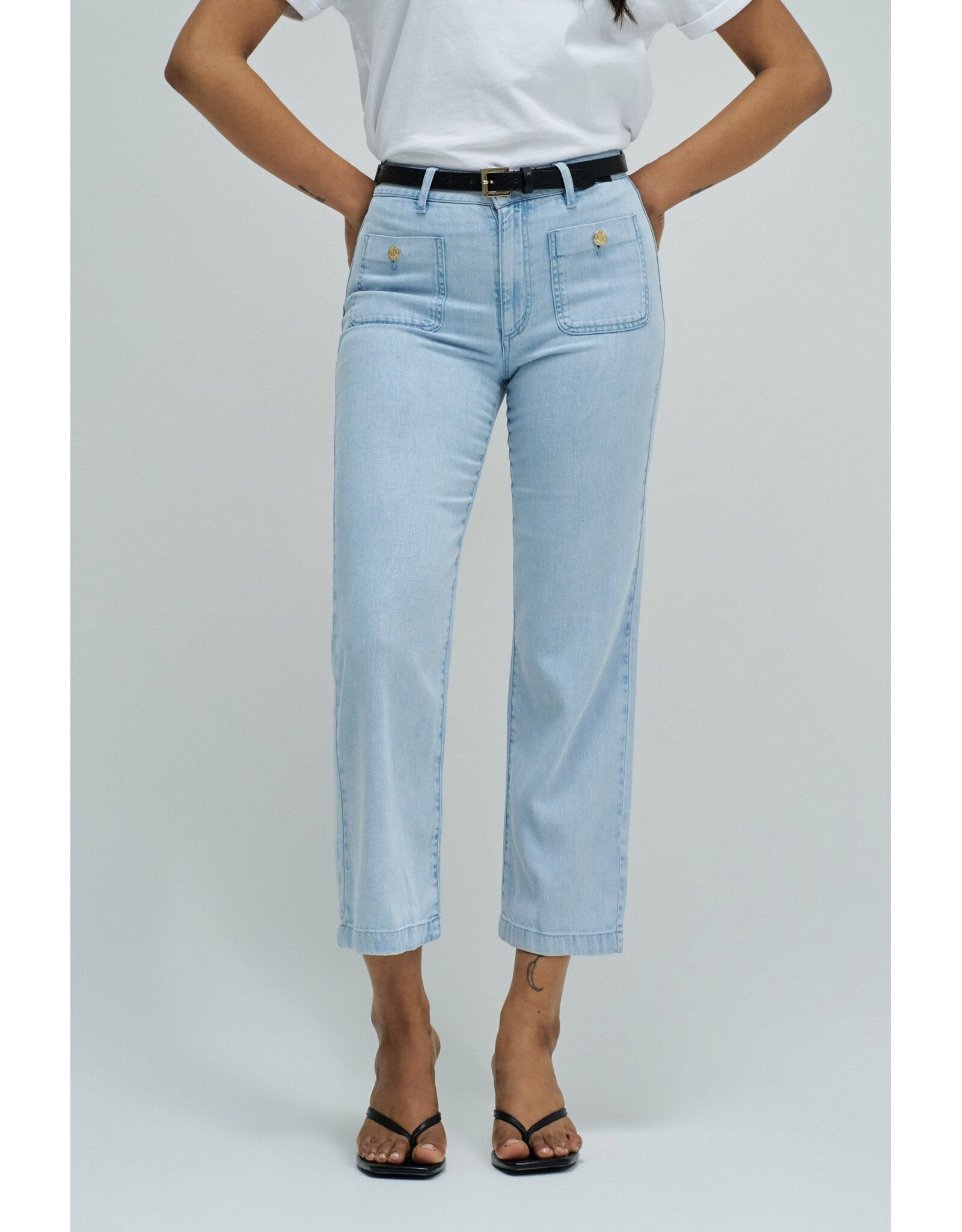 Salsa Jeans Crop Straight Jeans