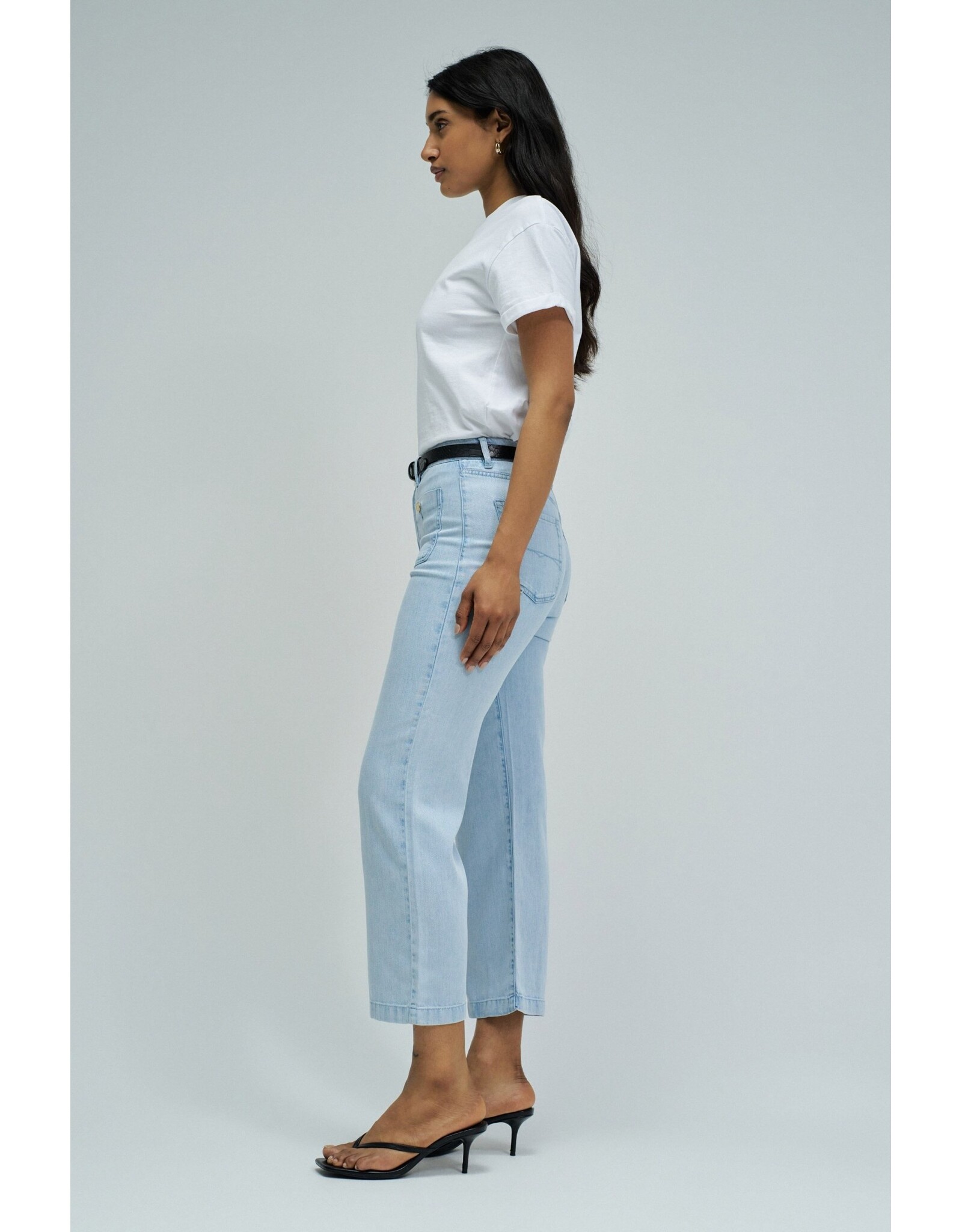 Salsa Jeans Crop Straight Jeans