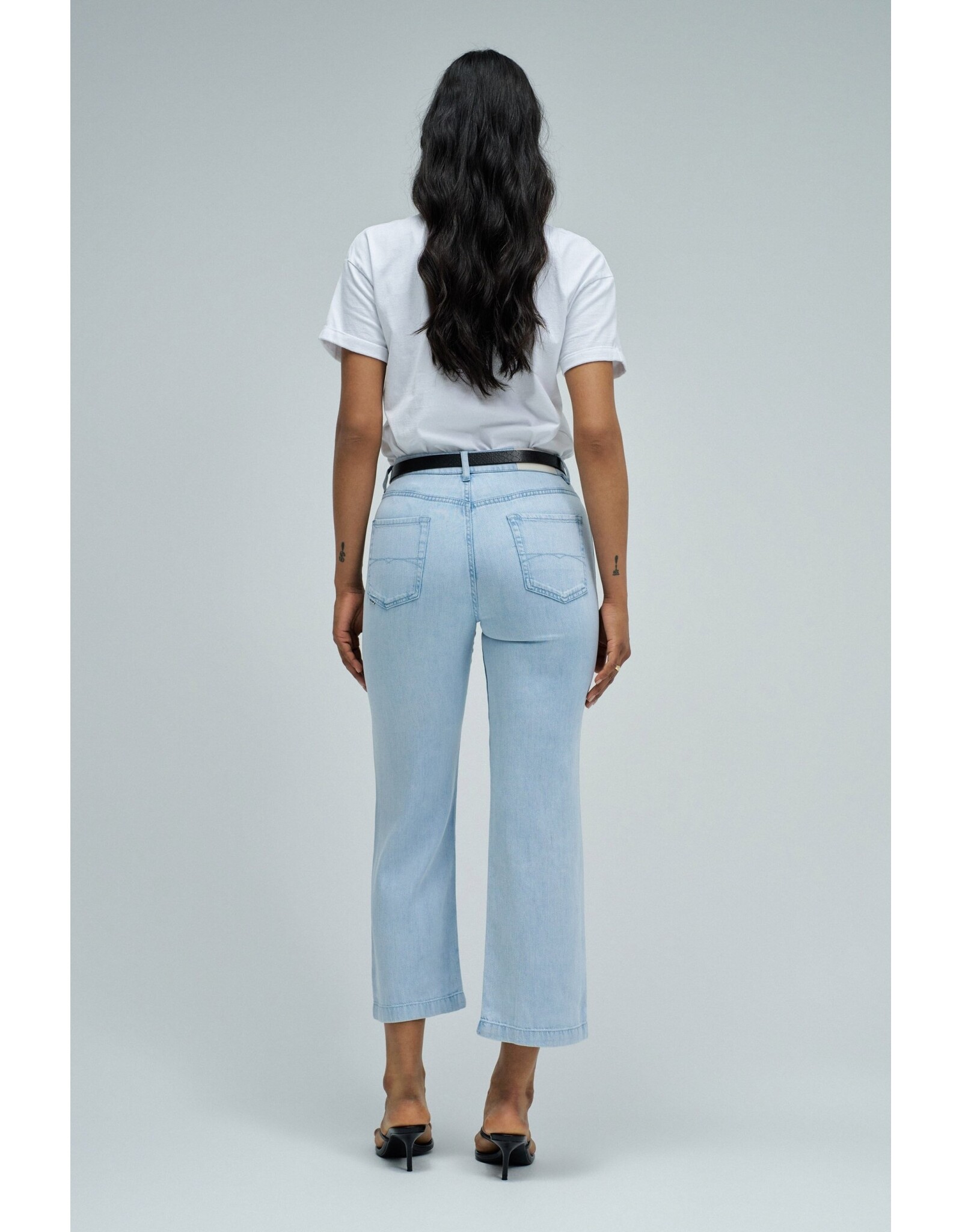 Salsa Jeans Crop Straight Jeans