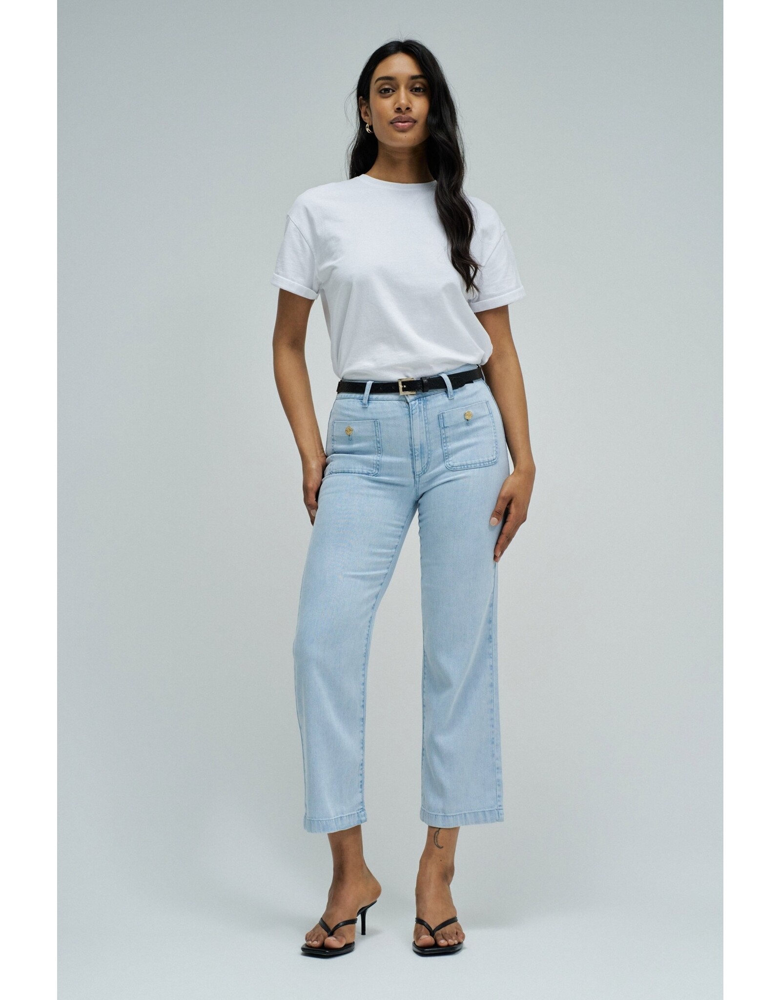 Salsa Jeans Crop Straight Jeans