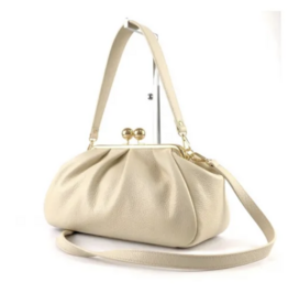 Kiss Lock Shoulder & Crossbody Bag