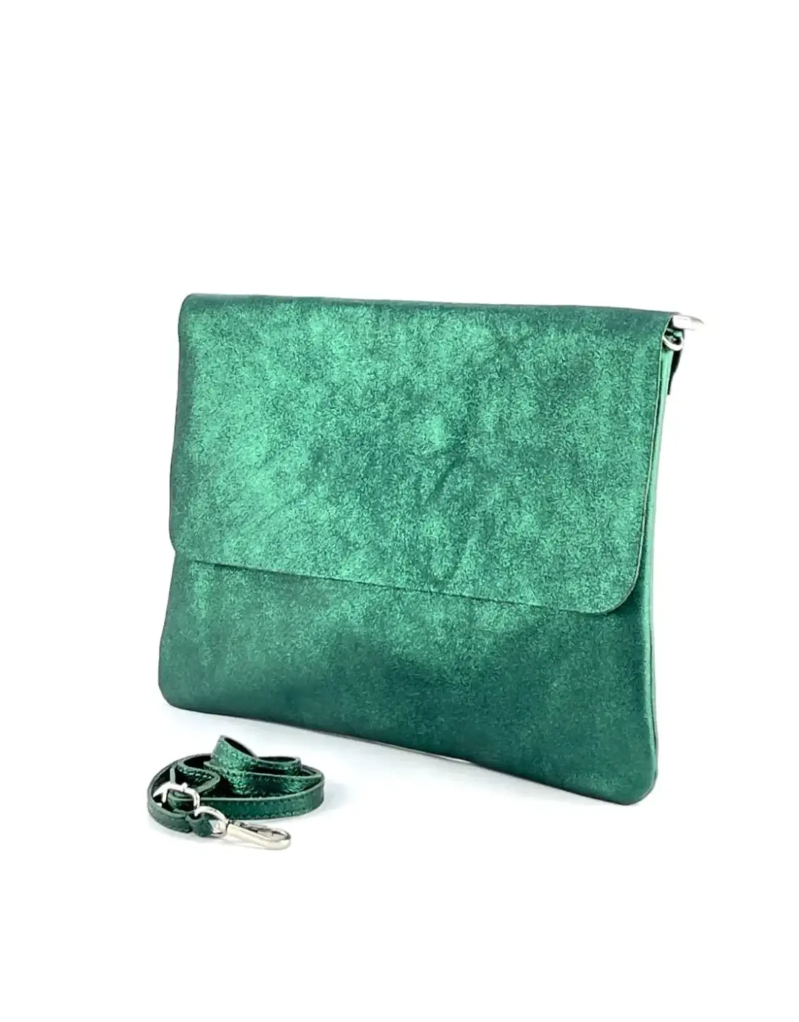 Metallic Large Pochette Bag