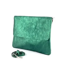 Metallic Large Pochette Bag