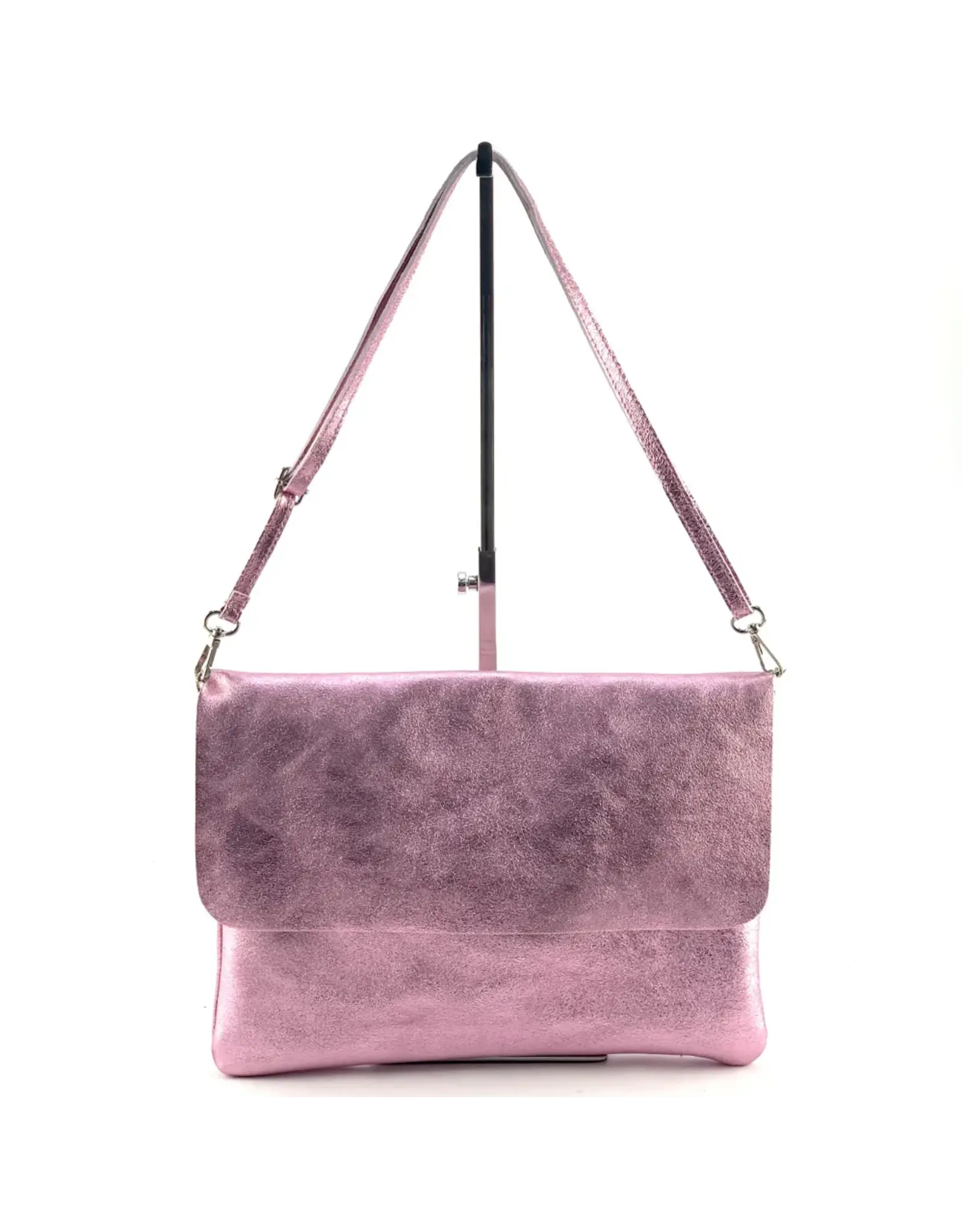 Metallic Large Pochette Bag