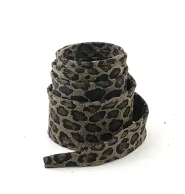 Animal Print Suede Belt