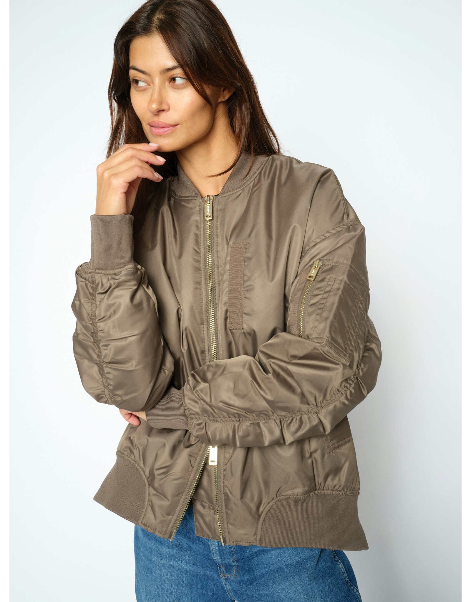 Mos Mosh Ruby Bomber Jacket