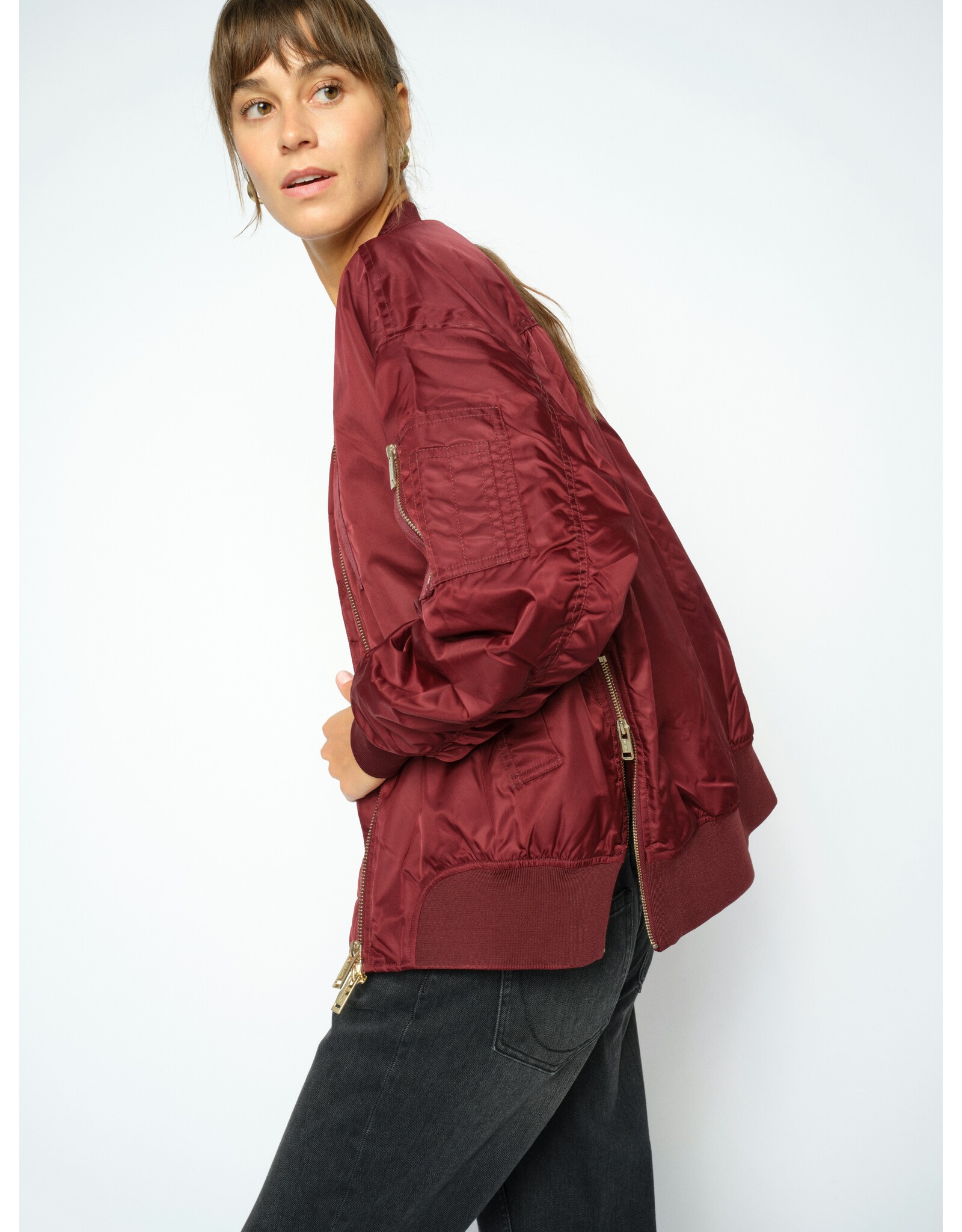 Mos Mosh Ruby Bomber Jacket