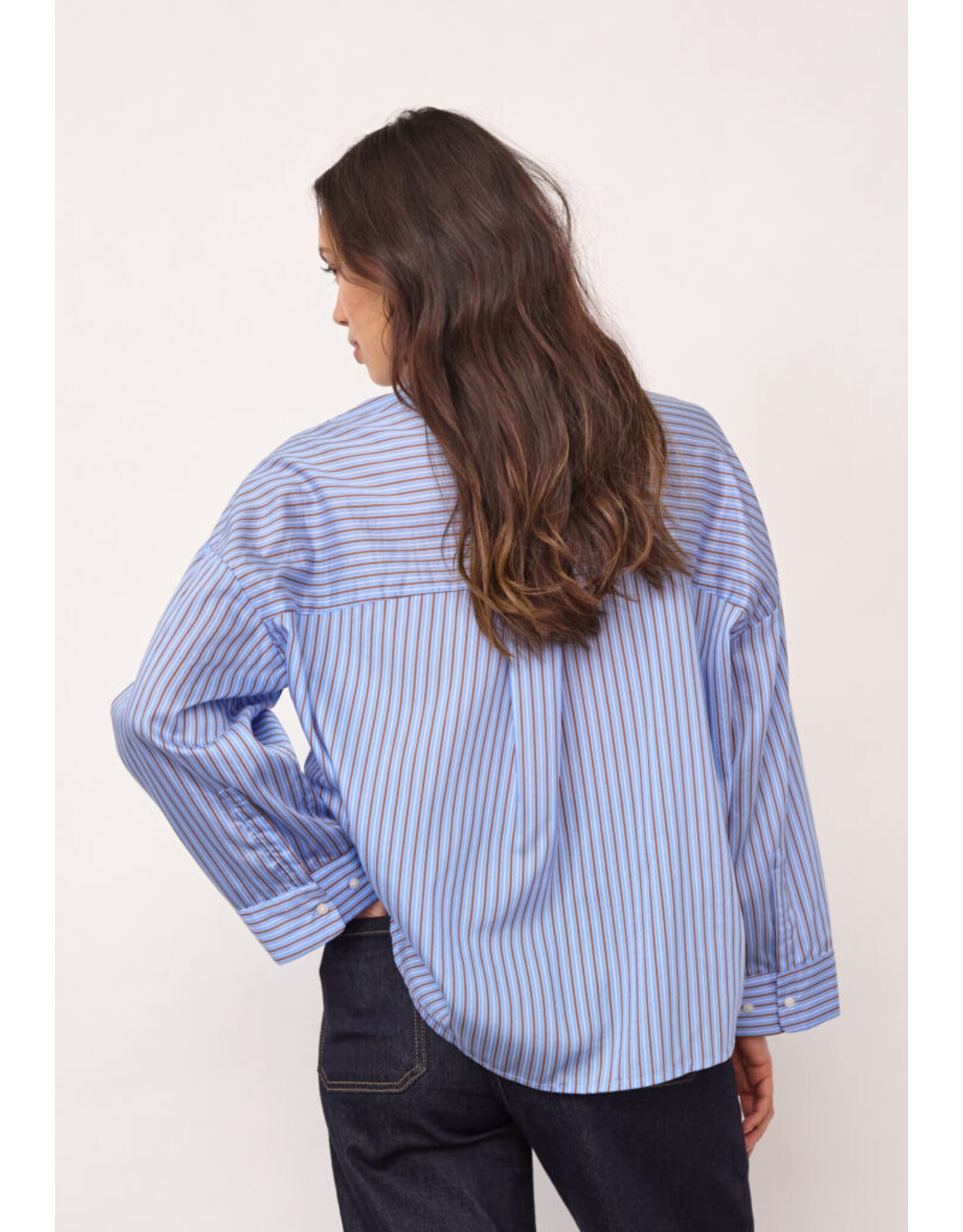 Co'Couture Anica Pinstripe Shirt